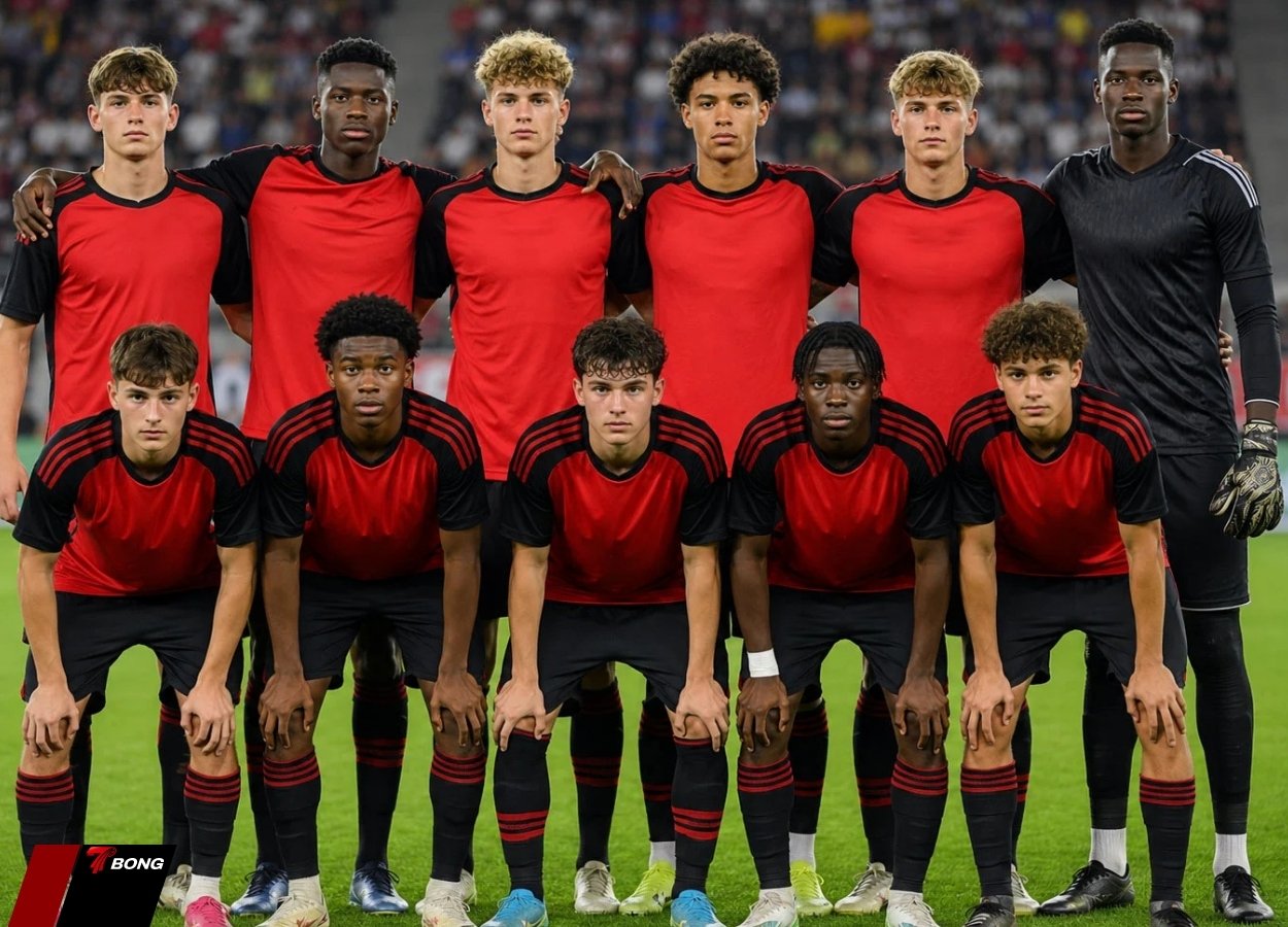 U17 Bỉ và sức mạnh từ hệ thống đào tạo trứ danh